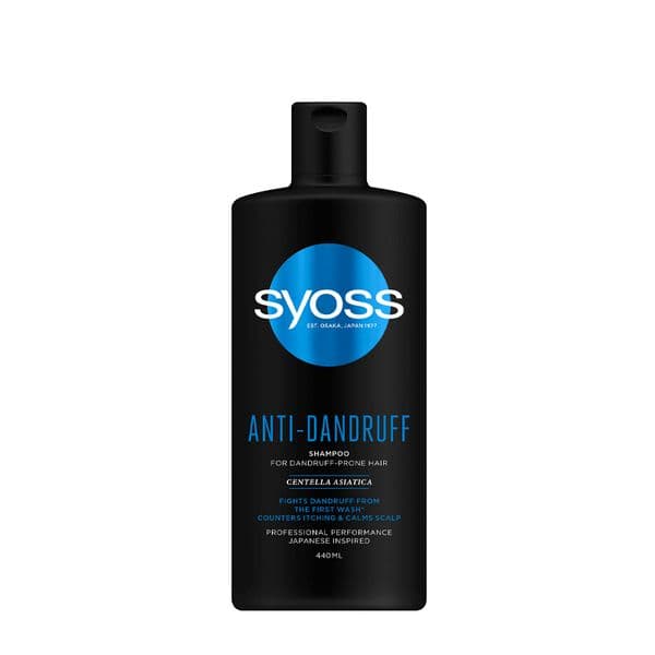 Dầu Gội Trị Gầu Syoss Anti Dandruff Shampoo 440ml