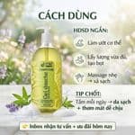 Gel Tắm Hữu Cơ MKL Cosm'Ethik Verveine Bio De Provence Cách Dùng
