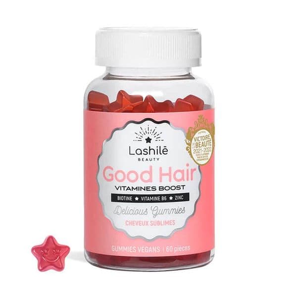 Kẹo Ngậm Mọc Tóc Lashile Beauty Good Hair Vitamins Boost 60 Viên