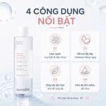 Nước Tẩy Trang Làm Dịu Da Nhạy Cảm Sensilis Micellar Water [AR] Công Dụng