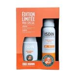 Set Chống Nắng ISDIN Roland Garros SPF50 - Fusion Water 50ml + Xịt 100ml
