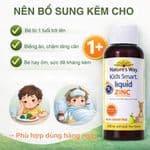Siro Bổ Sung Kẽm Cho Bé Nature's Way Kids Smart Liquid Zinc Phù Hợp Với