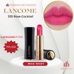 Son Lancome L'Absolu Rouge Cream 355 Rose Cocktail