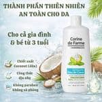 Gel tắm Corine de Farme Essential Eau de Coco Chiết Xuất Nước Dừa