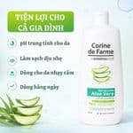 Ưu điểm của gel tắm Corine de Farme Essential Aloe Vera