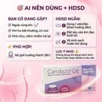 Viên Đặt Âm Đạo Candazol Gé 300mg Trị Nấm Candida Cách Dùng