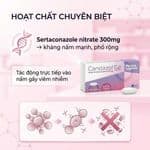 Viên Đặt Âm Đạo Candazol Gé 300mg Trị Nấm Candida Thành Phần