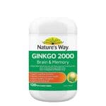 Viên Uống Bổ Não Nature's Way High Strength Ginkgo Biloba 2000mg 120 Viên