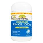 Viên Uống Dầu Cá Nature's Way Odourless Fish Oil 1000mg 80 Viên
