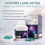 Viên Uống Thải Độc Phổi Vitatree Lung Detox Hỗ Trợ Hệ Hô Hấp Công Dụng