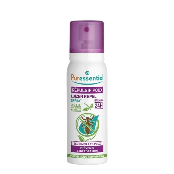Xịt chống chấy Puressentiel Répulsif Poux 75ml