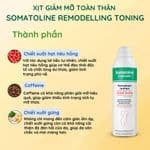 Xịt Giảm Mỡ Toàn Thân Somatoline Remodelling Toning