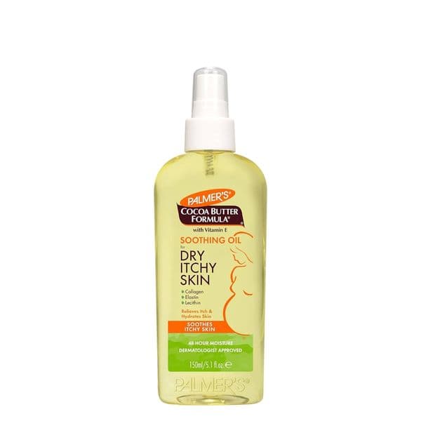 Dầu Dưỡng Thể Palmer's Cocoa Butter Formula Soothing Oil – Dầu Dưỡng Ẩm Da Khô Ngứa Cho Bà Bầu, Giảm Ngứa Rạn Da Từ Mỹ