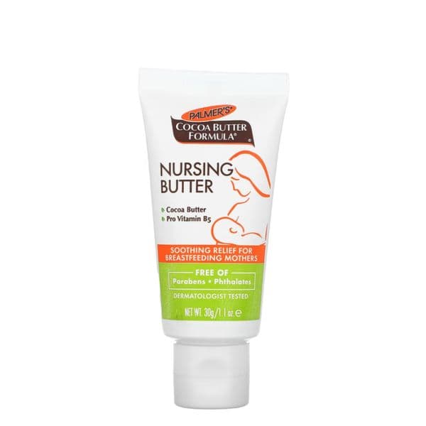 Kem Dưỡng Nhũ Hoa Palmer's Cocoa Butter Formula Nursing Butter – Kem Làm Dịu Núm Vú Nứt Nẻ Cho Mẹ Bầu & Cho Con Bú