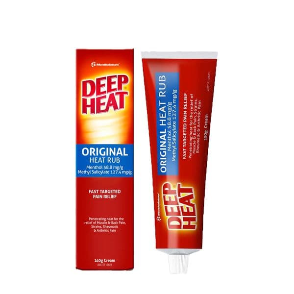Kem Xoa Bóp Giảm Đau Deep Heat Original Heat Rub