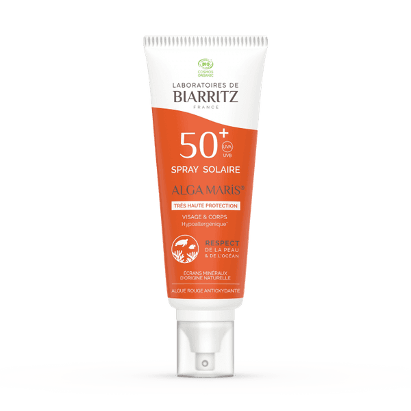 Xịt Chống Nắng Hữu Cơ Laboratoires de Biarritz Spary Solaire