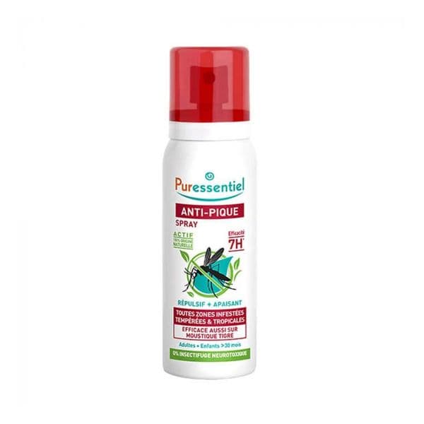 Xịt muỗi Puressentiel Anti-Sting Repellent Soothing Spray 7H